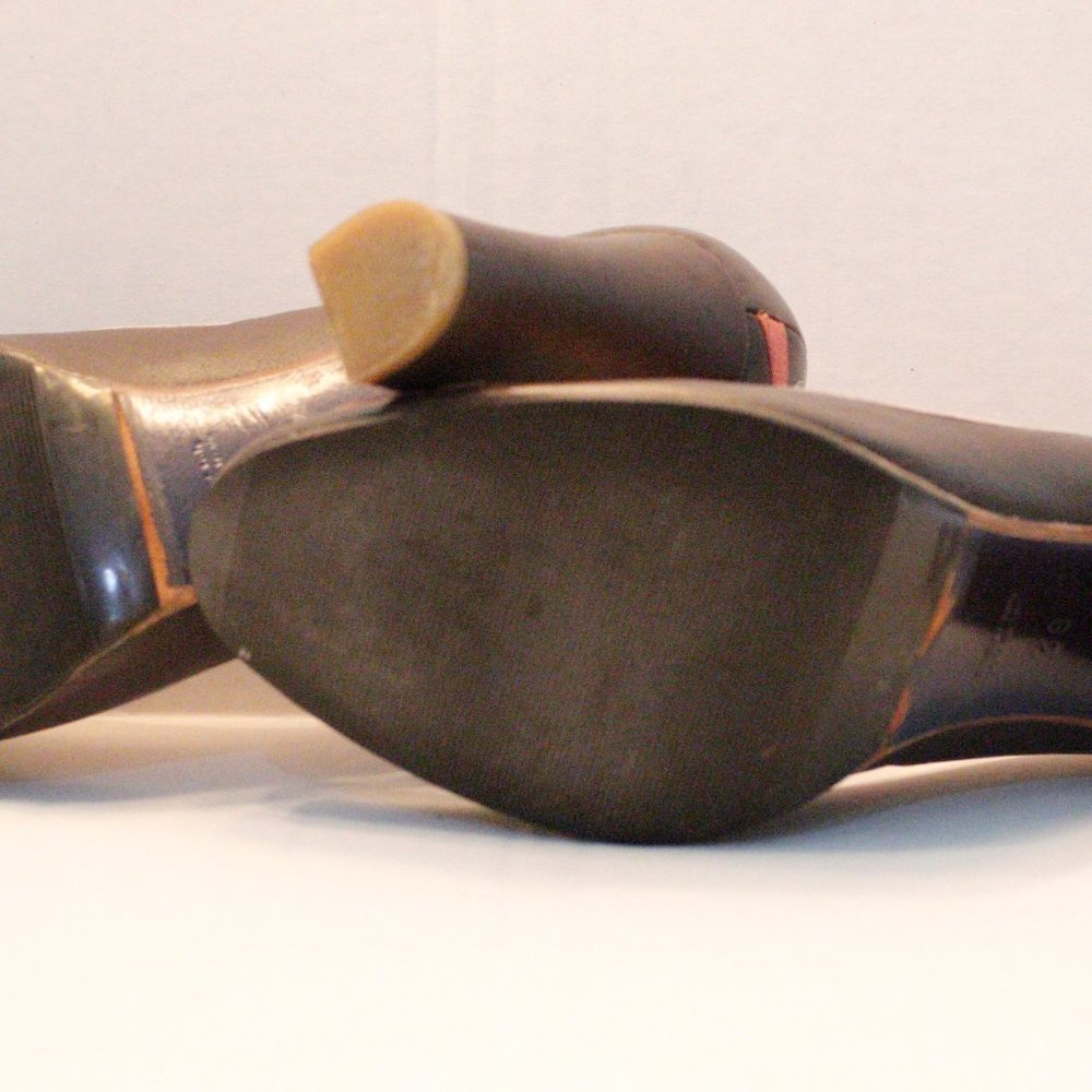 Women's Audley London Brown Pumps Size 7.5 - Picture 7 of 7